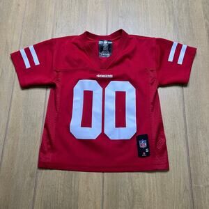 San Francisco 49ers Kids Jersey NFL Team Apparel Red 00 Youth Small (4)